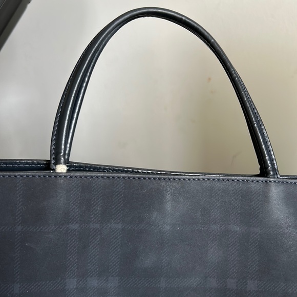 Burberry London Plaid Tote Bag - Picture 3 of 16